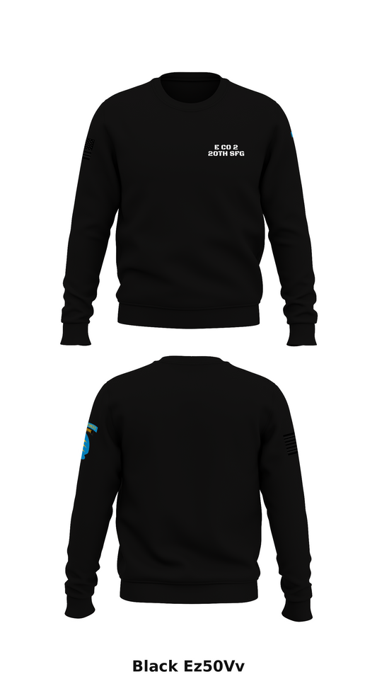 E Co 2 20th SFG Store 1 Core Men's Crewneck Performance Sweatshirt - Ez50Vv