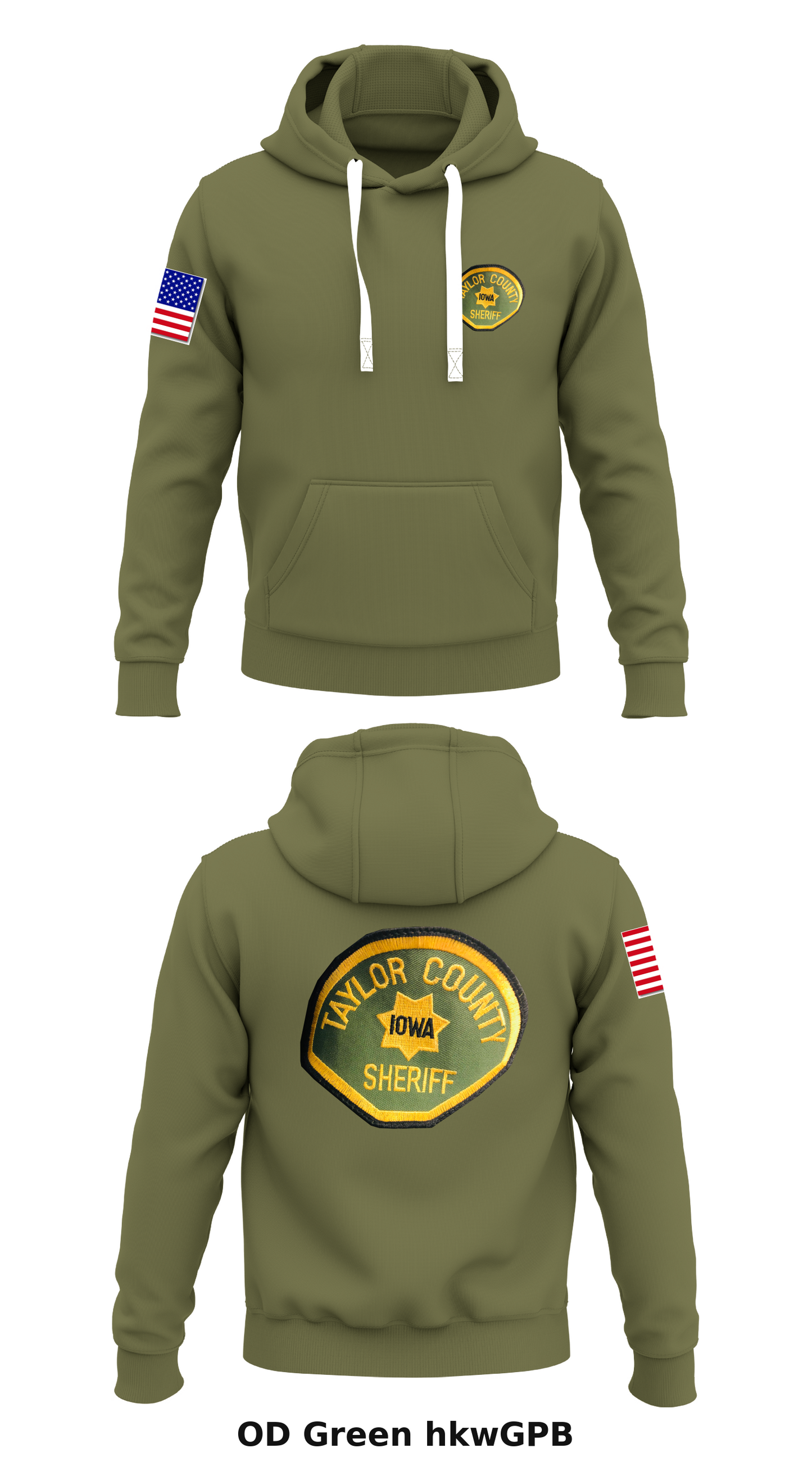 Taylor County  Store 1  Core Men's Hooded Performance Sweatshirt - hkwGPB