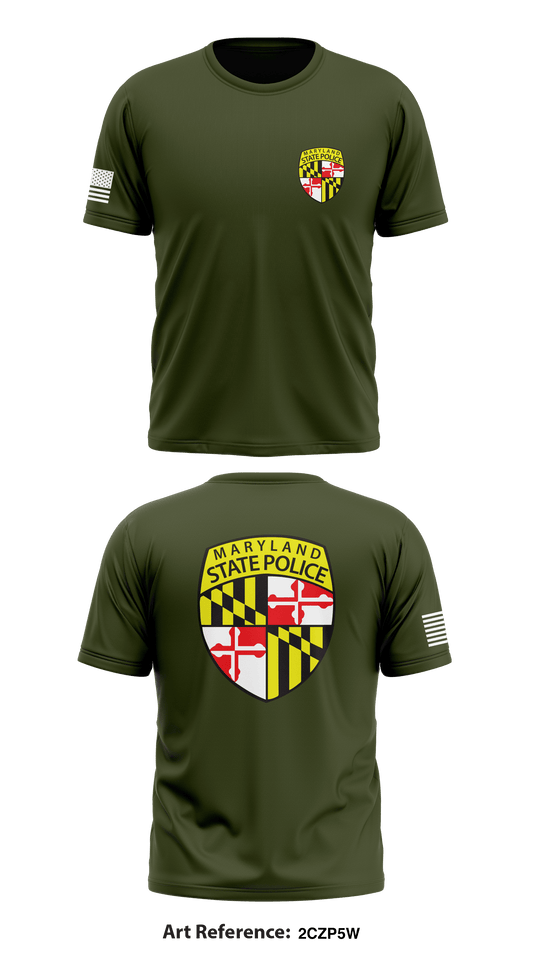 Maryland State Police Berlin Store 1 Emblem Athletic