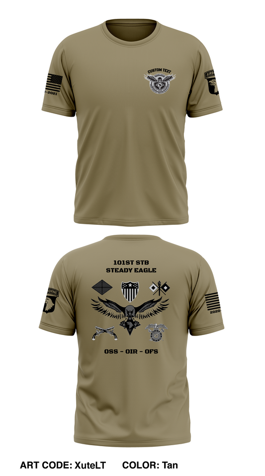 101ST SPECIAL TROOPS BATTALION STORE 2 Core Men's SS Performance Tee - XuteLT
