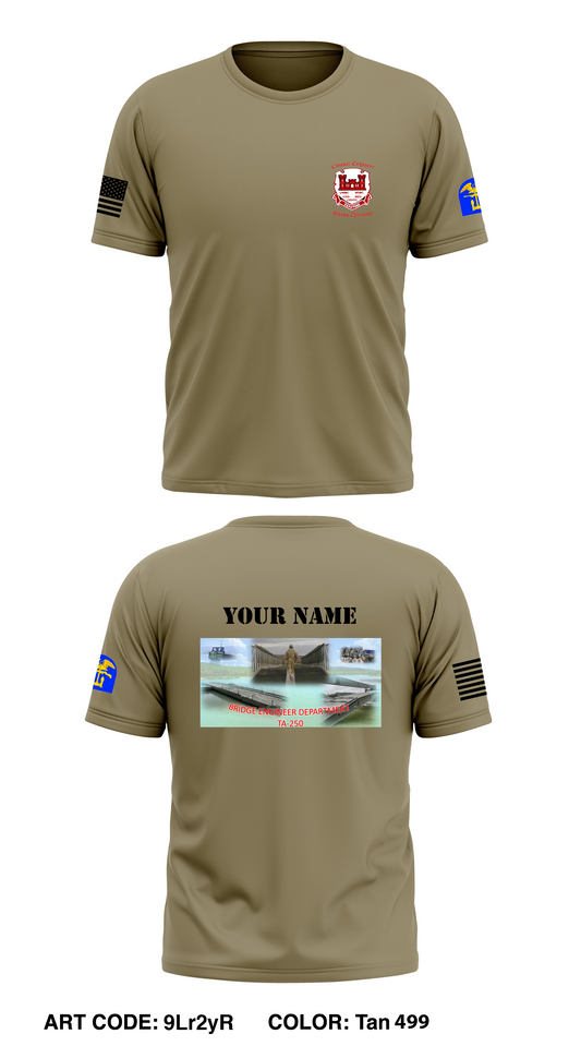 CESD, 35TH EN BN Store 1 Core Men's SS Performance Tee - 9Lr2yR