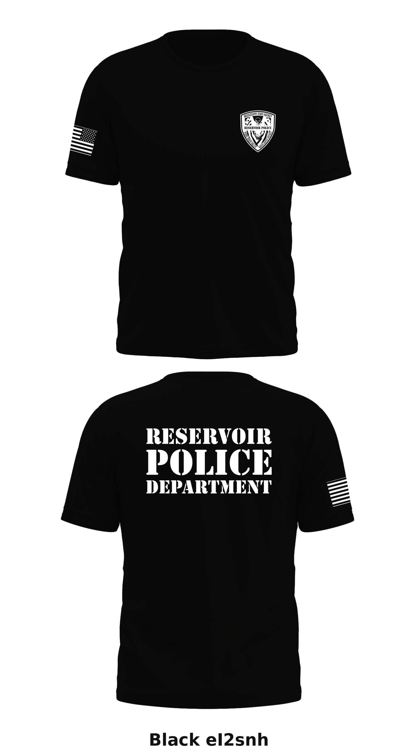 Reservoir Police Department Store 1 Core Men's SS Performance Tee - eI2snh
