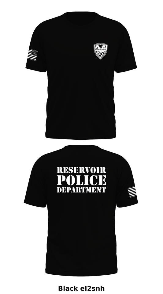 Reservoir Police Department Store 1 Core Men's SS Performance Tee - eI2snh
