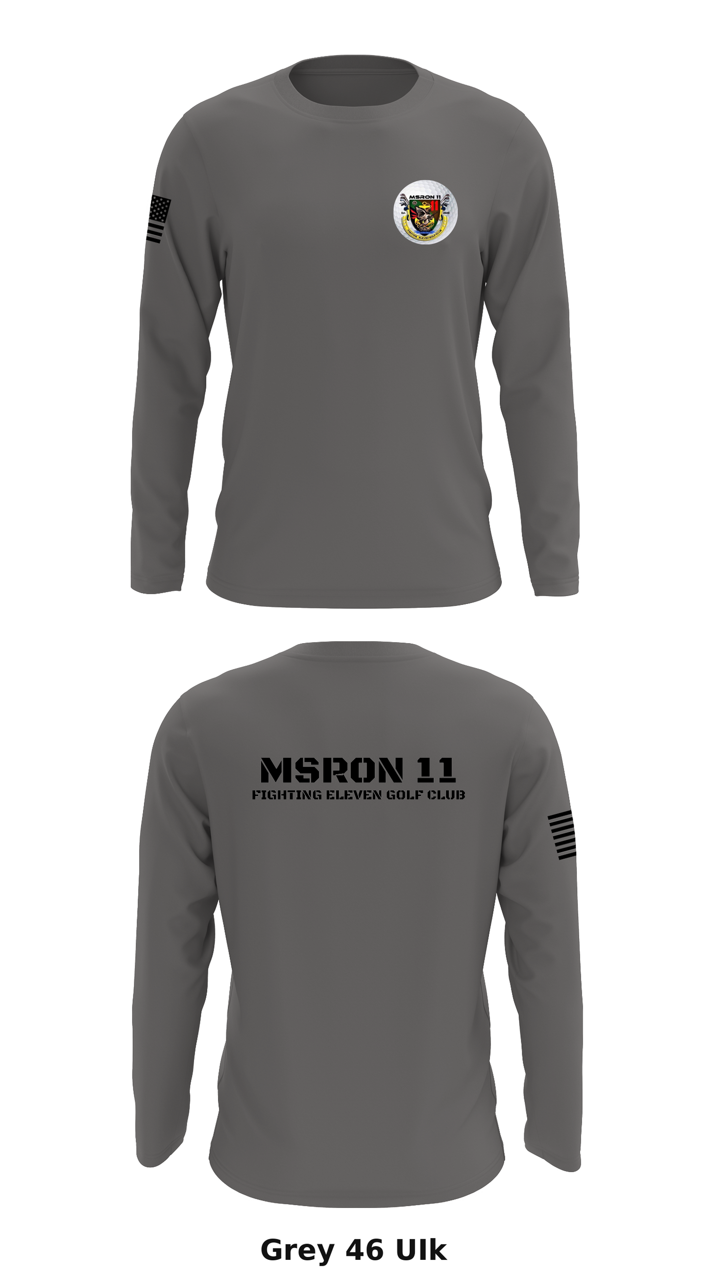 MSRON 11 Store 1 Core Men's LS Performance Tee - UIk