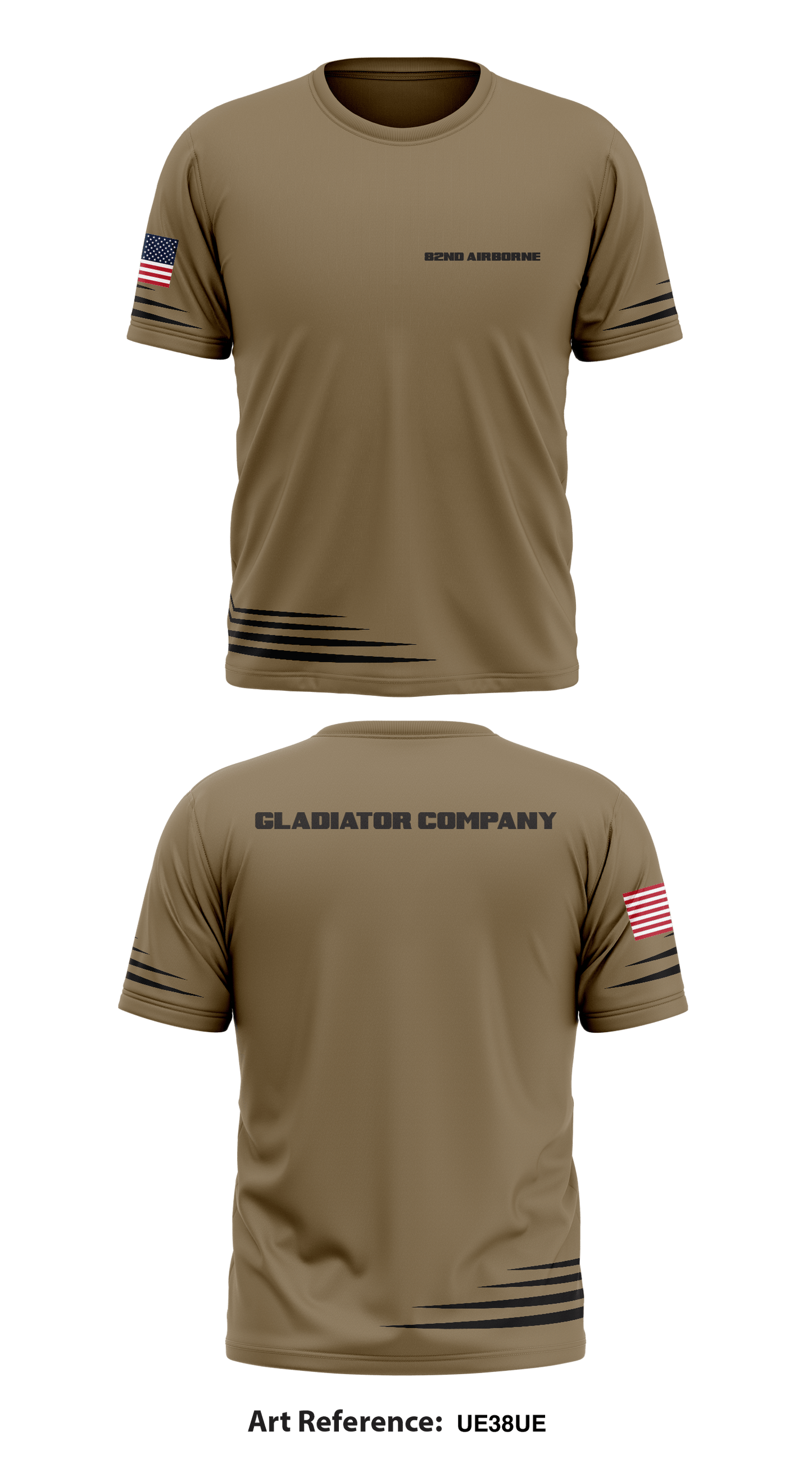 Gladiator Company Store 1 Core Men's SS Performance Tee - UE38ue