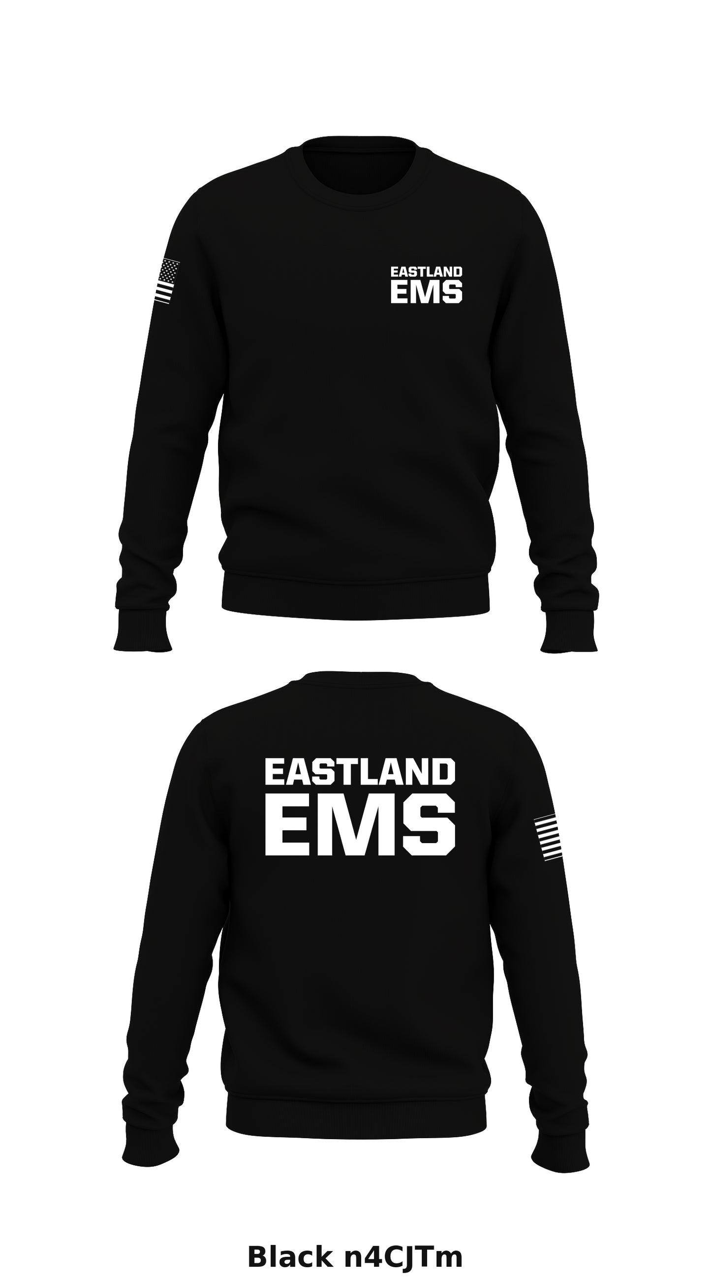 Eastland EMS Store 1 Core Men's Crewneck Performance Sweatshirt - n4CJTm