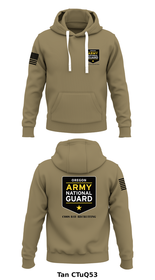 Coos Bay Recruiting Store 1  Core Men's Hooded Performance Sweatshirt - CTuQ53