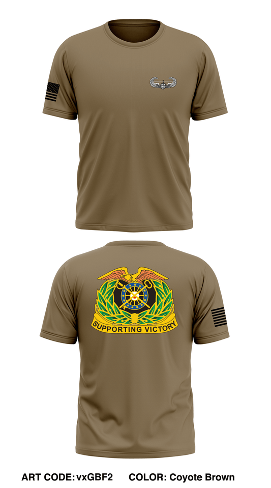 642nd Engineer Company HHC Store 1 Core Men's SS Performance Tee - vxGBF2