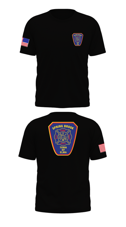 Spring Brook Fire District #1 Store 1 Core Men's SS Performance Tee - 73900709712