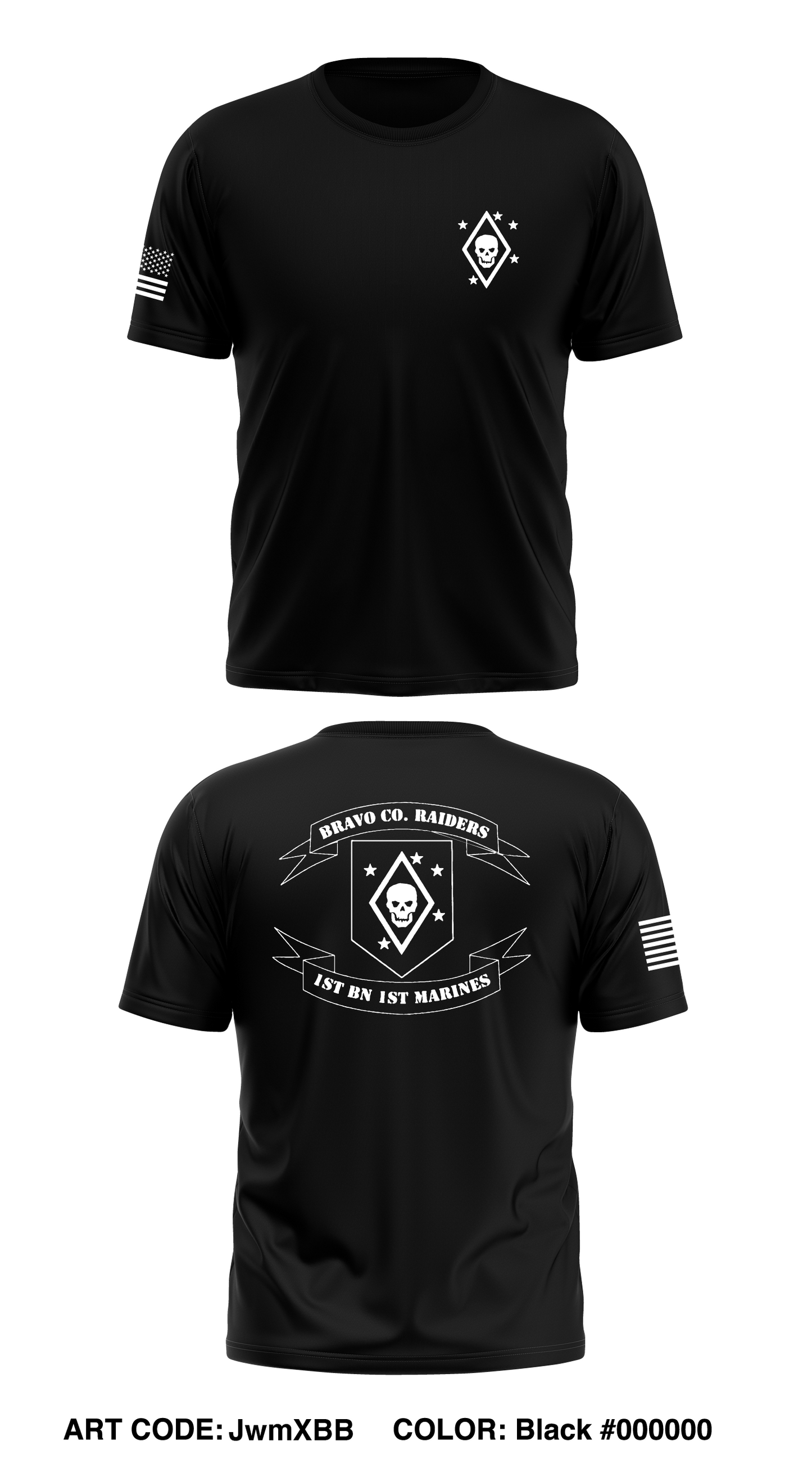 1st Mar Div 1st Bat B co store 1 Core Men's SS Performance Tee - JwmXBB