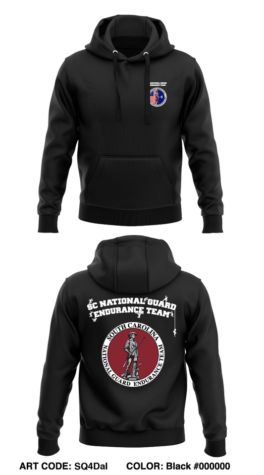 SC National Guard Endurance Team Store 1  Core Men's Hooded Performance Sweatshirt - SQ4DaI