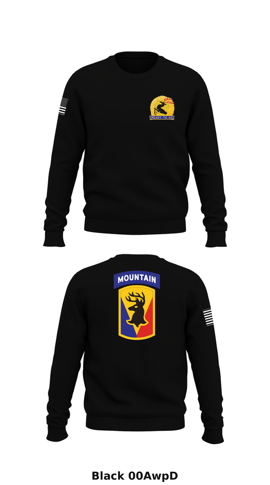 HHC BDE 86IBCT Store 1 Core Men's Crewneck Performance Sweatshirt - 00AwpD