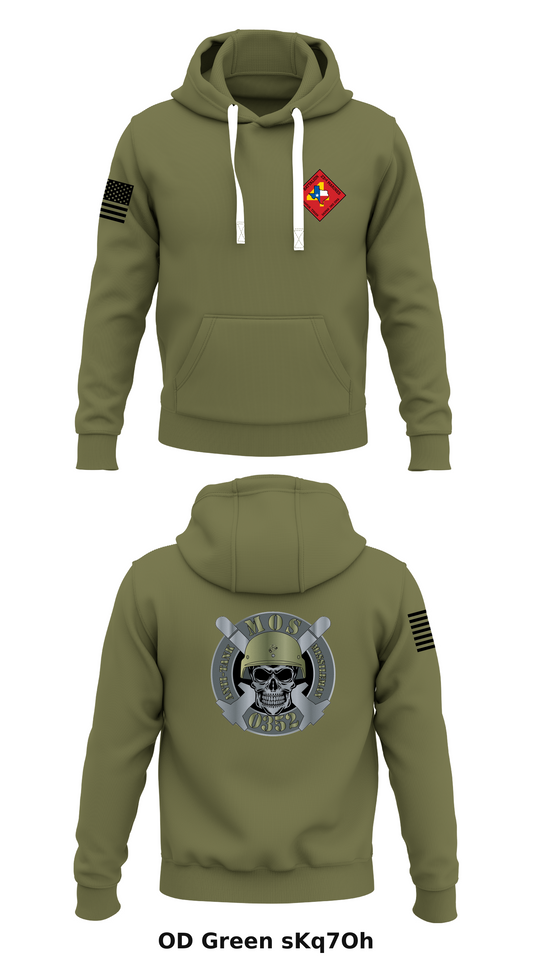 B CO , 1BN, 23rd marines Store 1  Core Men's Hooded Performance Sweatshirt - sKq7Oh