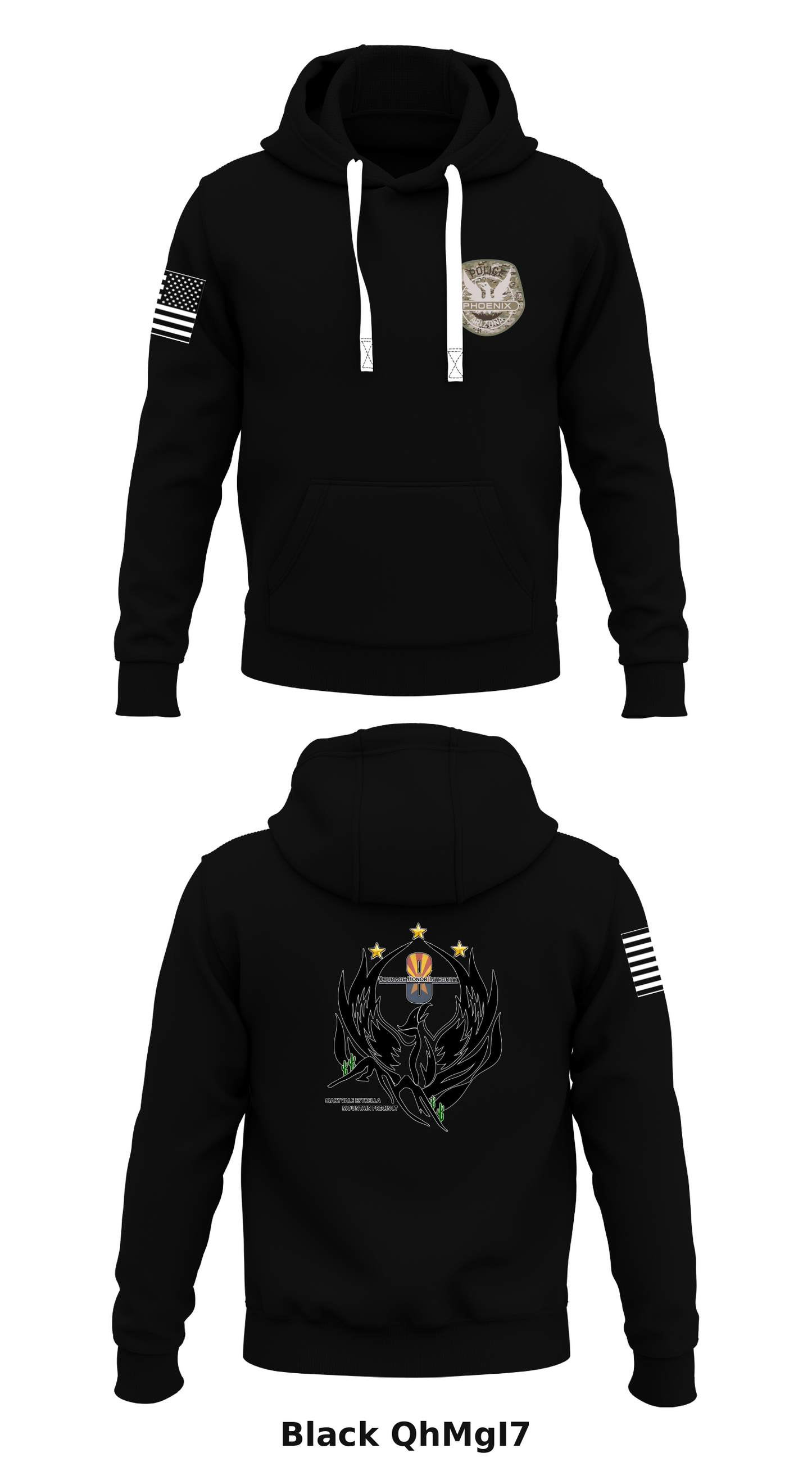 Maryvale Precinct Store 1  Core Men's Hooded Performance Sweatshirt - QhMgI7