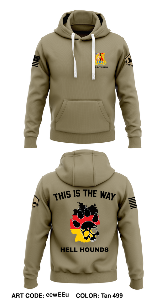 HHD, 24th MI BN, 66th MI BDE Store 1  Core Men's Hooded Performance Sweatshirt - eewEEu