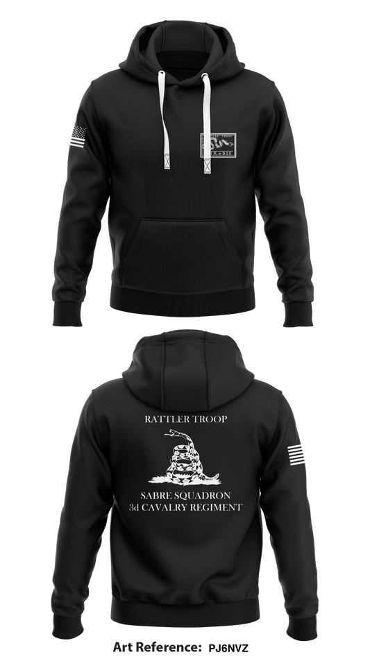 Rattler Troop Store 1  Core Men's Hooded Performance Sweatshirt - pJ6nvz