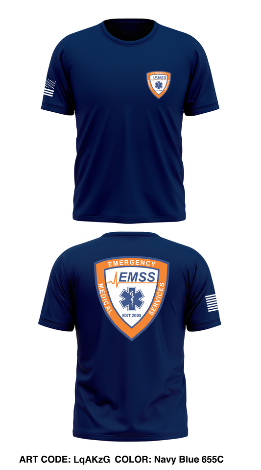 Event Medical Staffing Solutions Store 1 Core Men's SS Performance Tee - LqAKzG