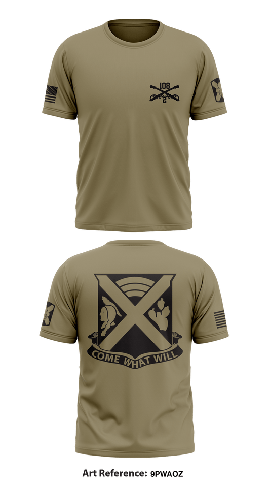 C TRP, 2-108 CAV Store 1 Core Men's SS Performance Tee - 9PWAoz