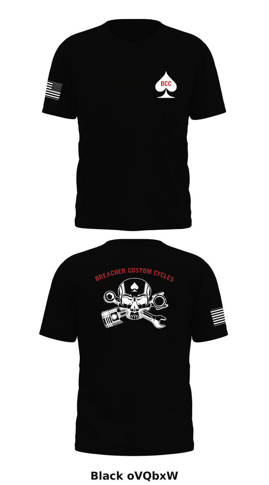 Breacher Custom Cycles Store 1 Core Men's SS Performance Tee - oVQbxW