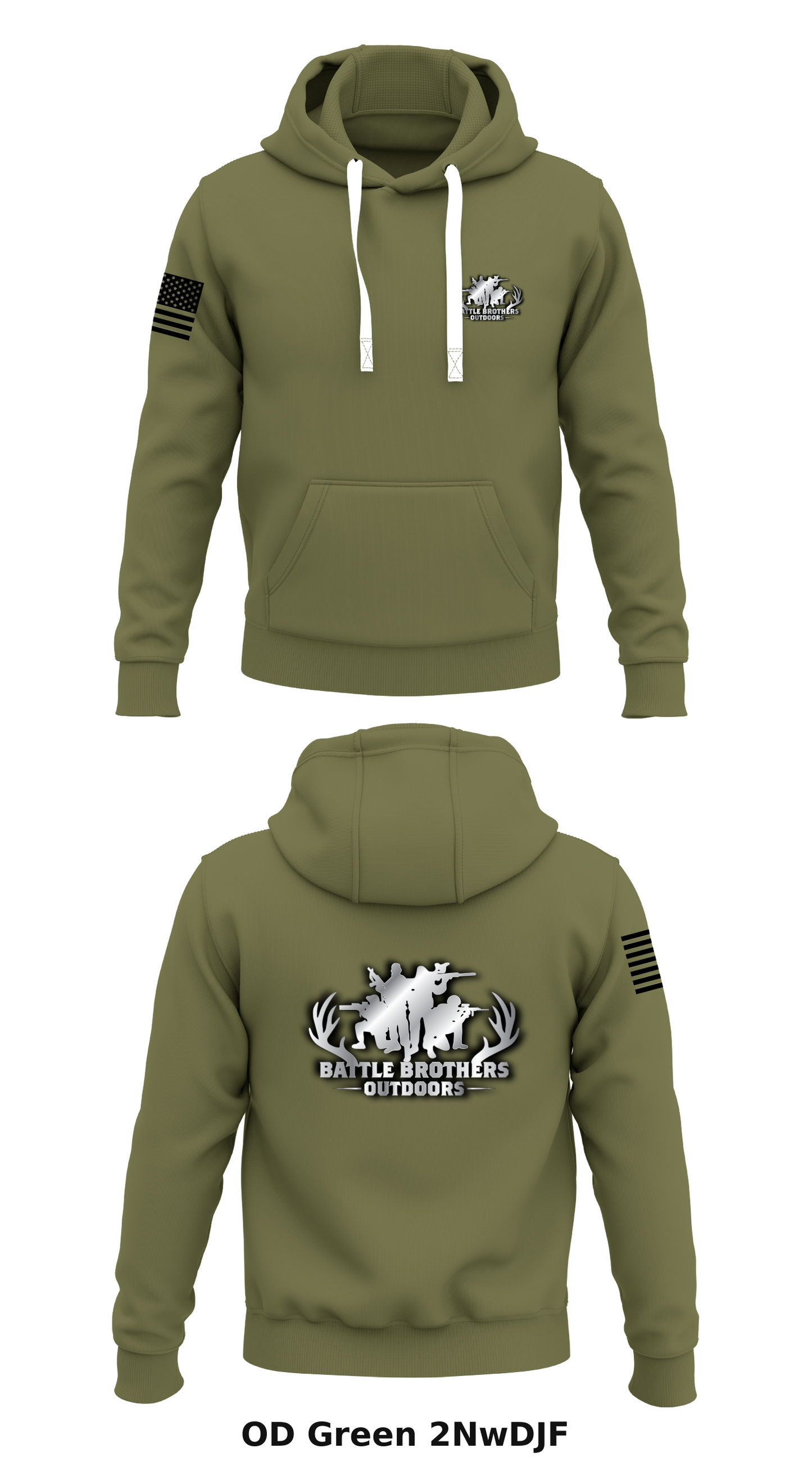 Battle Brothers Outdoors Store 1  Core Men's Hooded Performance Sweatshirt - 2NwDJF