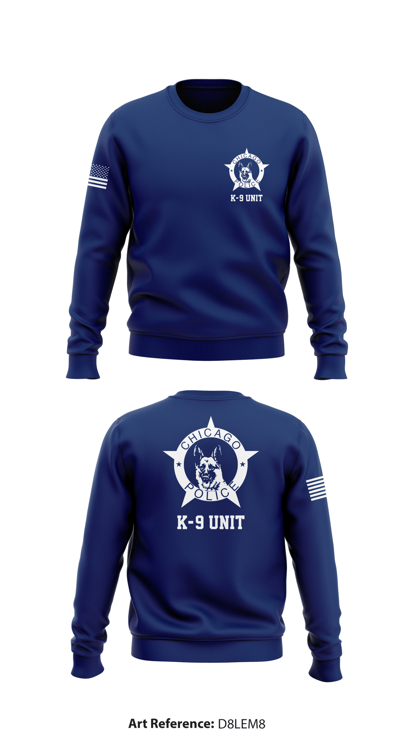 Cpd Store 1 Core Men's Crewneck Performance Sweatshirt - D8Lem8