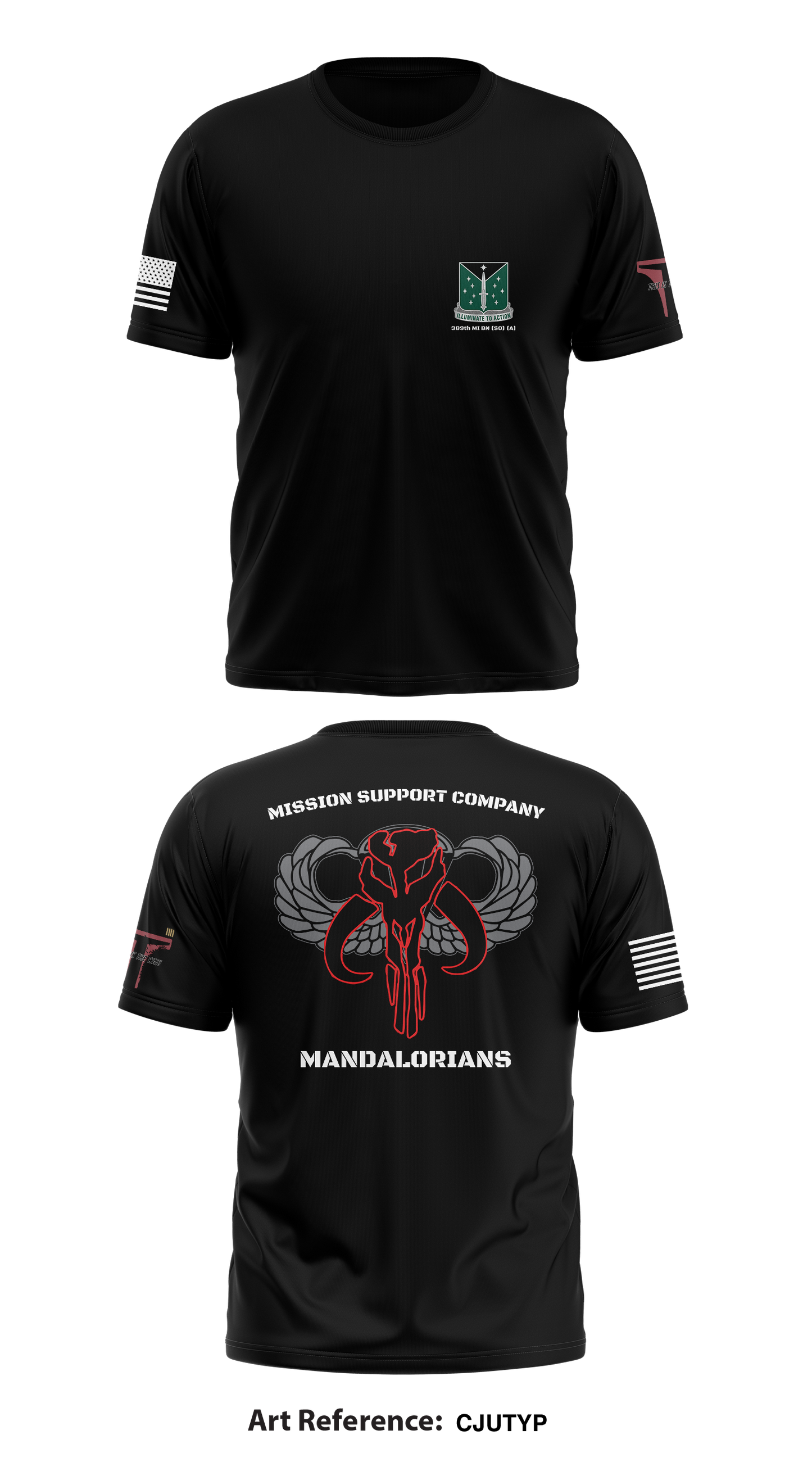 Mission Support Company -Mandalorians- Store 1 Core Men's SS Performance Tee - CJutyP
