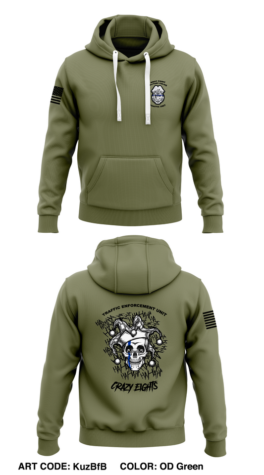 WEST POINT MILITARY POLICE  Store 1  Core Men's Hooded Performance Sweatshirt - B3bmXw