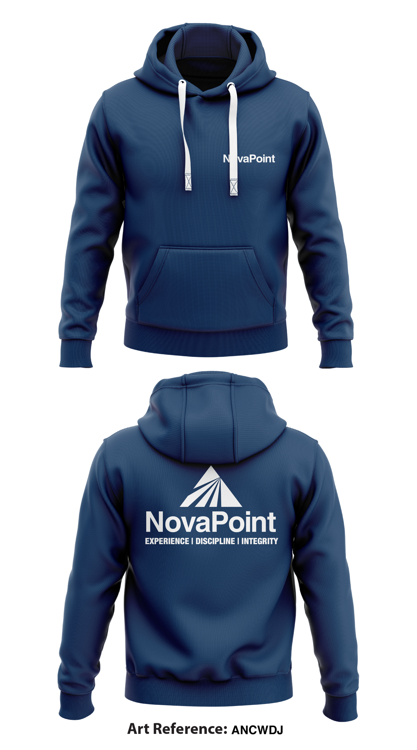 NovaPoint Store 1  Core Men's Hooded Performance Sweatshirt - ANCWDJ