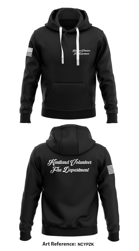 Kentland volunteer fire department  Store 1  Core Men's Hooded Performance Sweatshirt - NcypZK