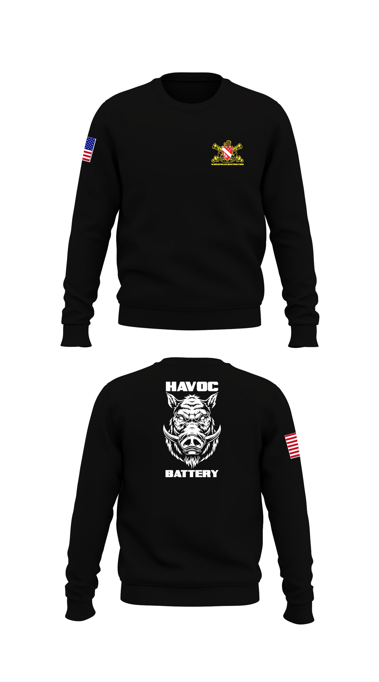Havoc Battery Store 1 Core Men's Crewneck Performance Sweatshirt - 59045012913