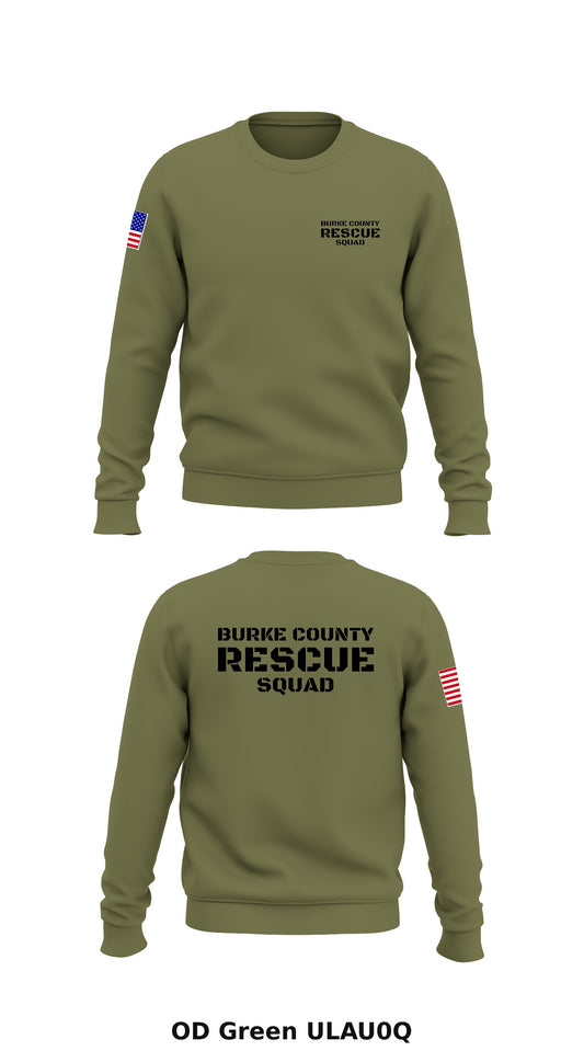 Burke County Rescue Squad Store 1 Core Men's Crewneck Performance Sweatshirt - ULAU0Q