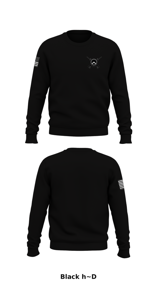GCRTA Emergency Service Team (EST) Store 1 Core Men's Crewneck Performance Sweatshirt - h~D
