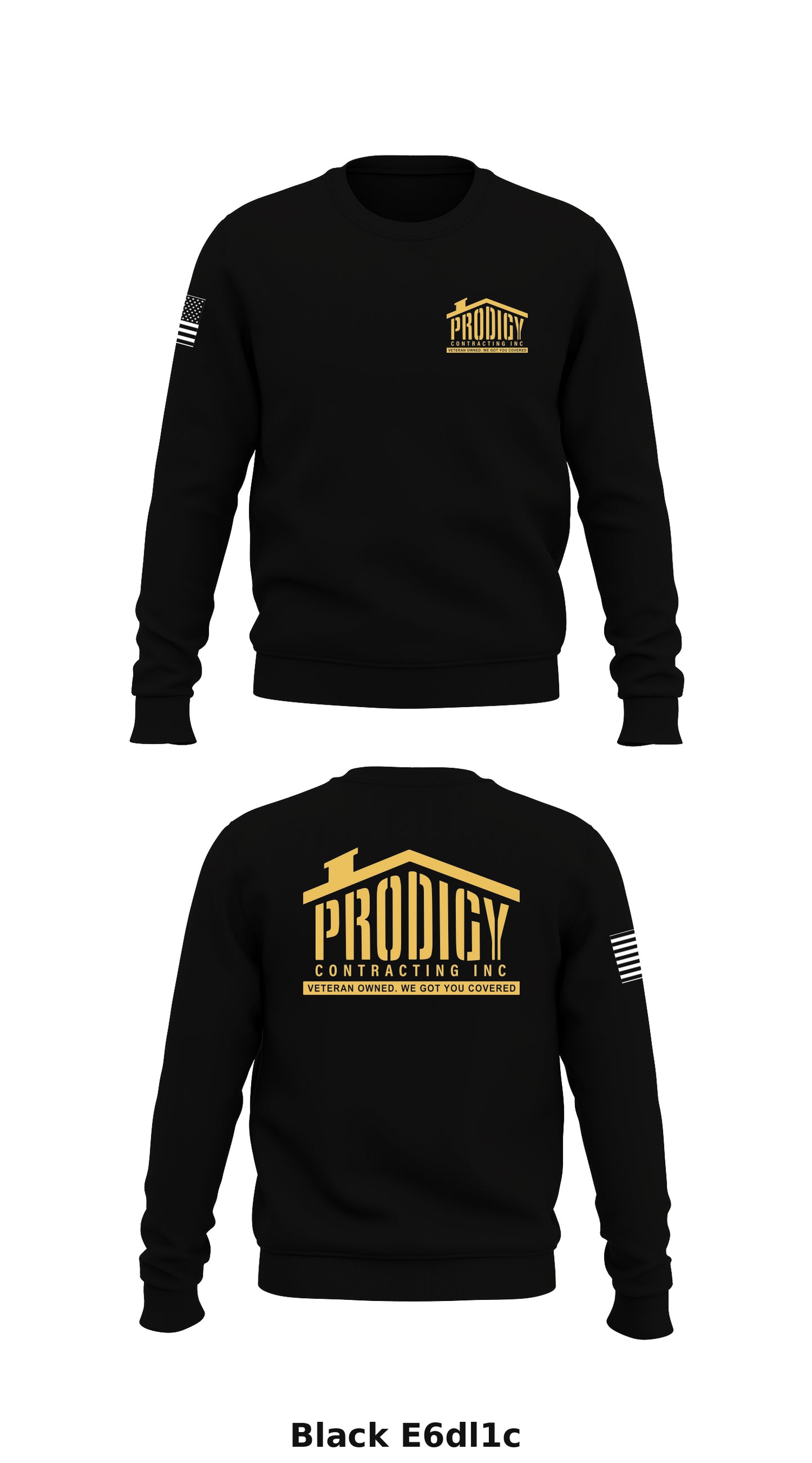 Prodigy Contracting inc  Store 1 Core Men's Crewneck Performance Sweatshirt - E6dl1c