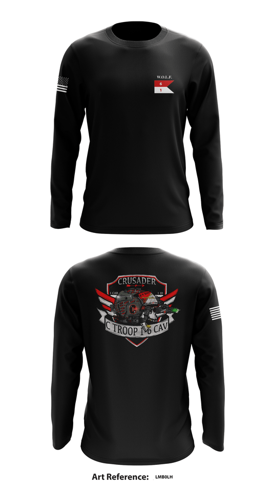 C Trp, 1-6 CAV Store 1 Core Men's LS Performance Tee - lMB0lH