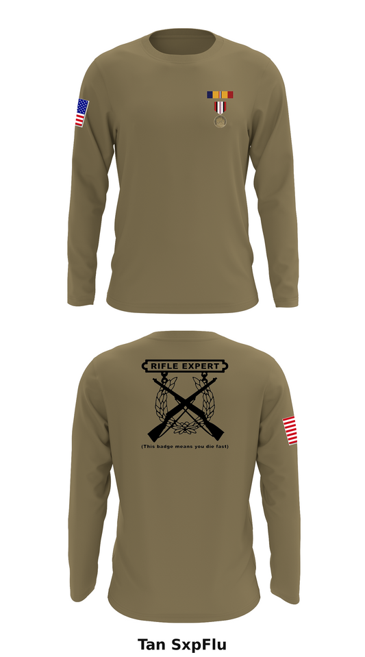 2-5 G Co Store 1 Core Men's LS Performance Tee - SxpFlu