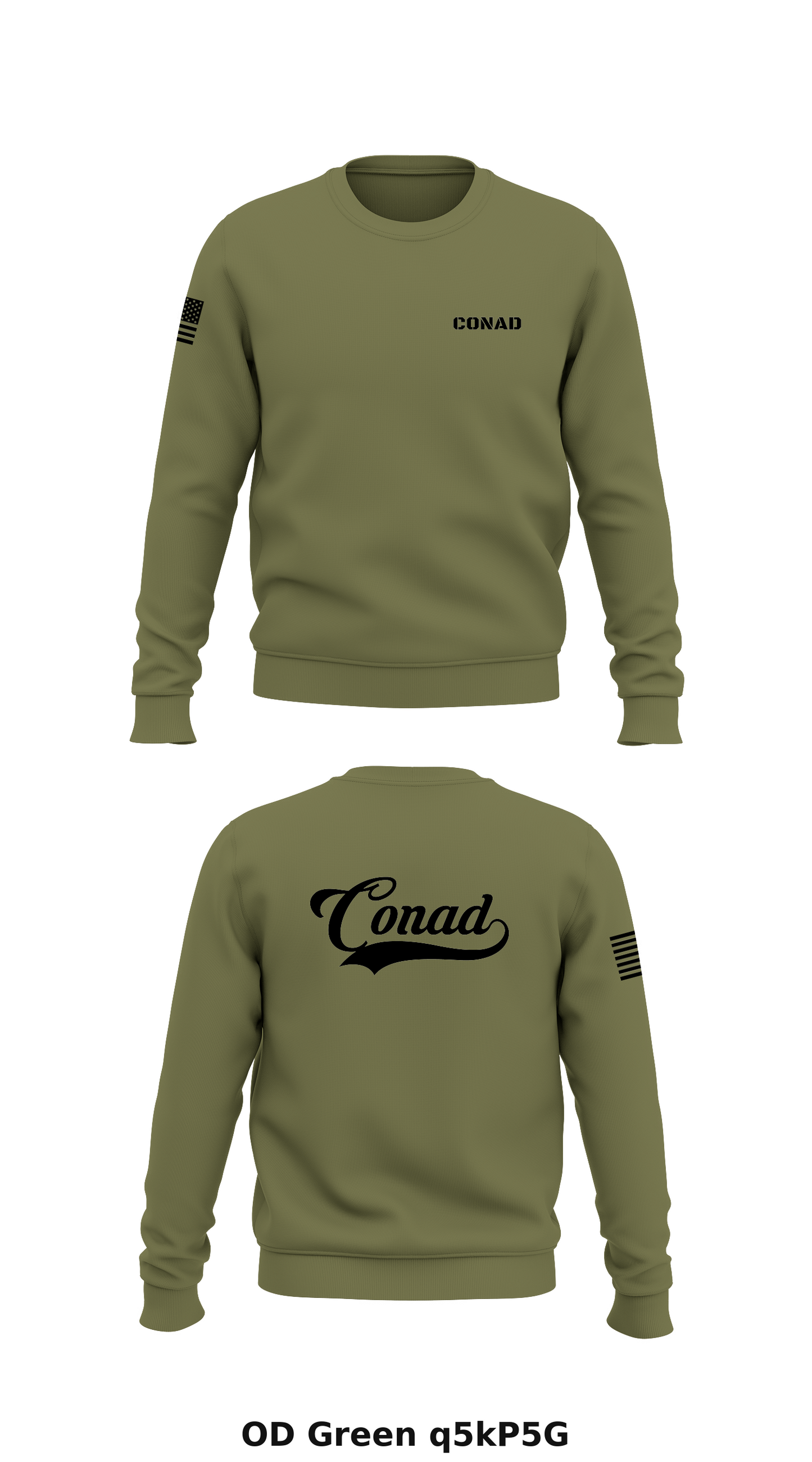 CONAD Store 1 Core Men's Crewneck Performance Sweatshirt - q5kP5G