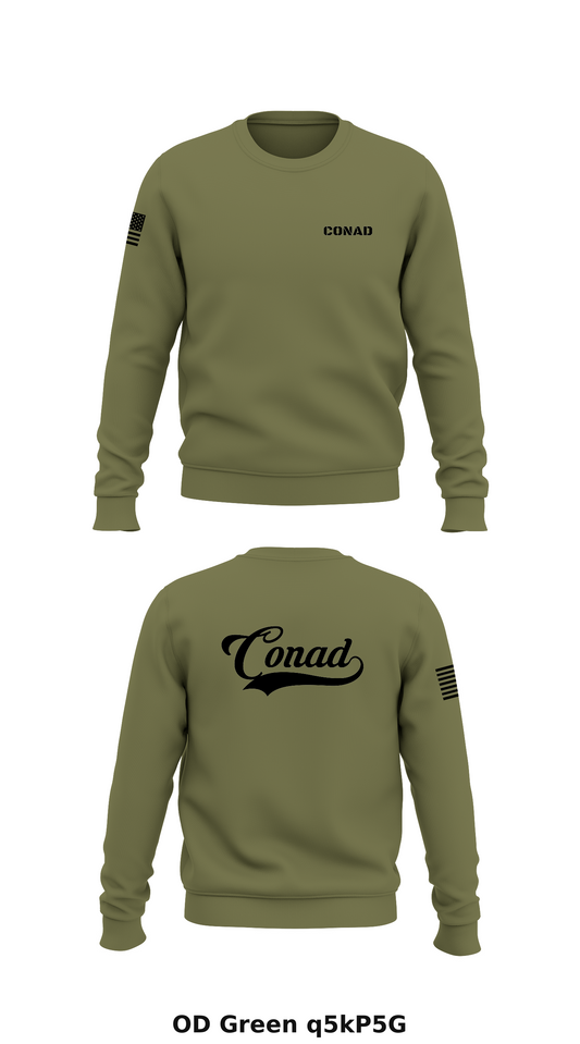 CONAD Store 1 Core Men's Crewneck Performance Sweatshirt - q5kP5G