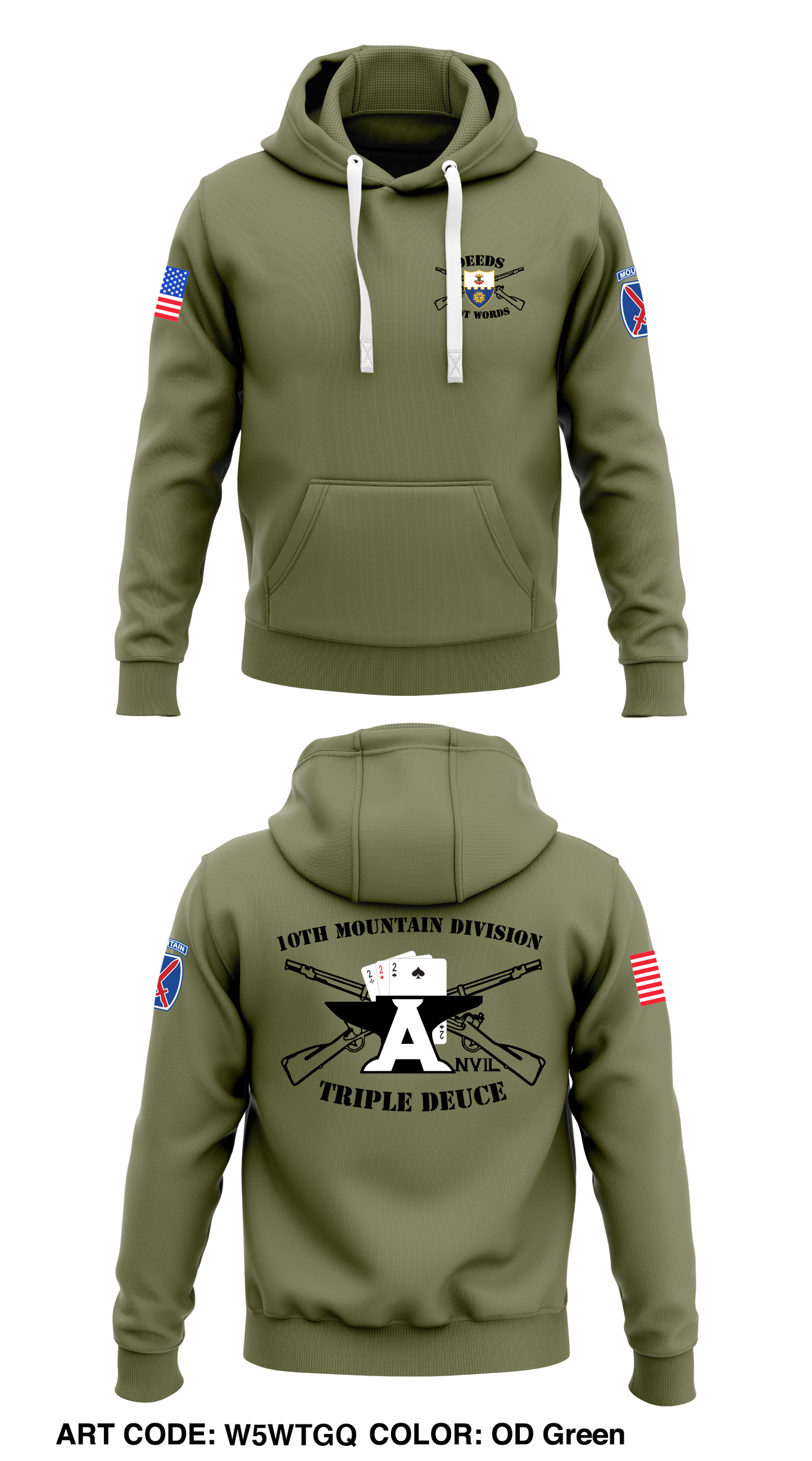 Anvil Company, 2-22 IN BN Store 1  Core Men's Hooded Performance Sweatshirt - W5WTGQ