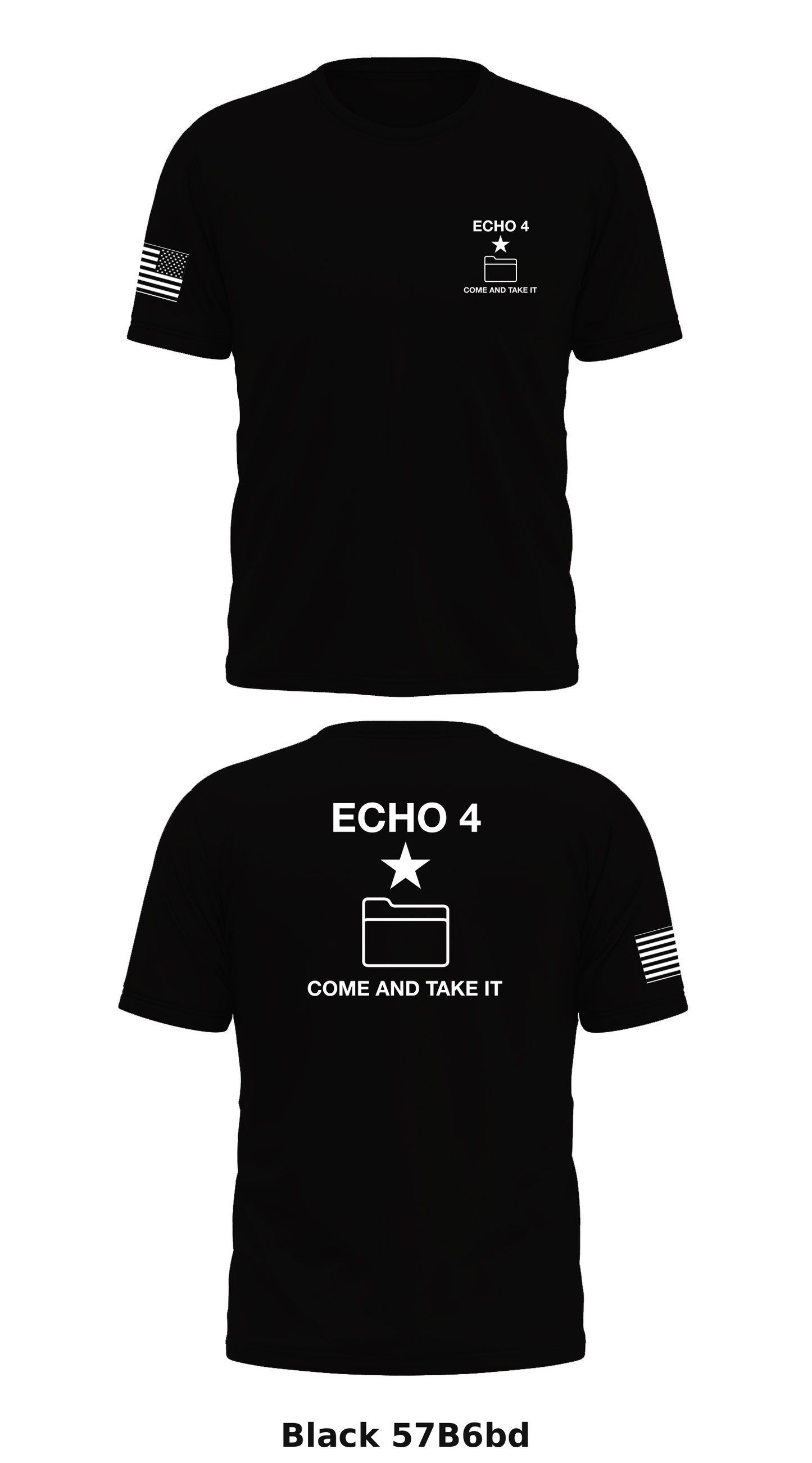 Echo 4 Store 1 Core Men's SS Performance Tee - 57B6bd