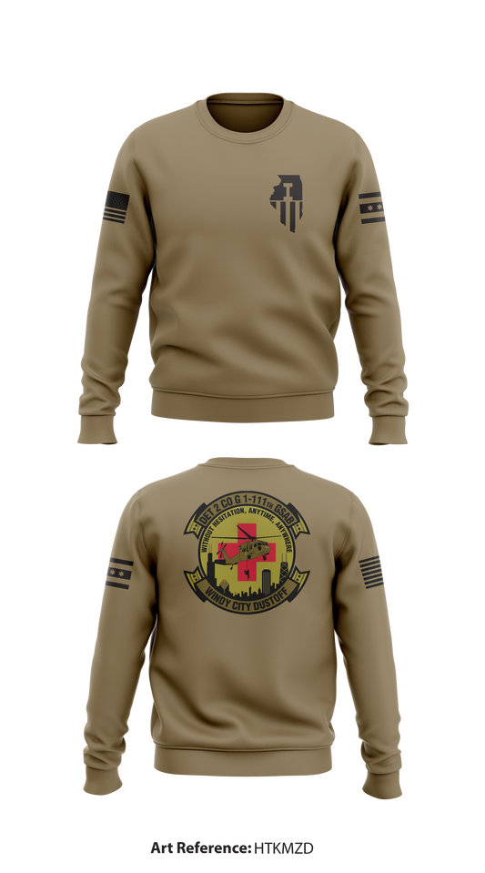 G111 Windy City Dustoff Store 1 Core Men's Crewneck Performance Sweatshirt - HTkMZd