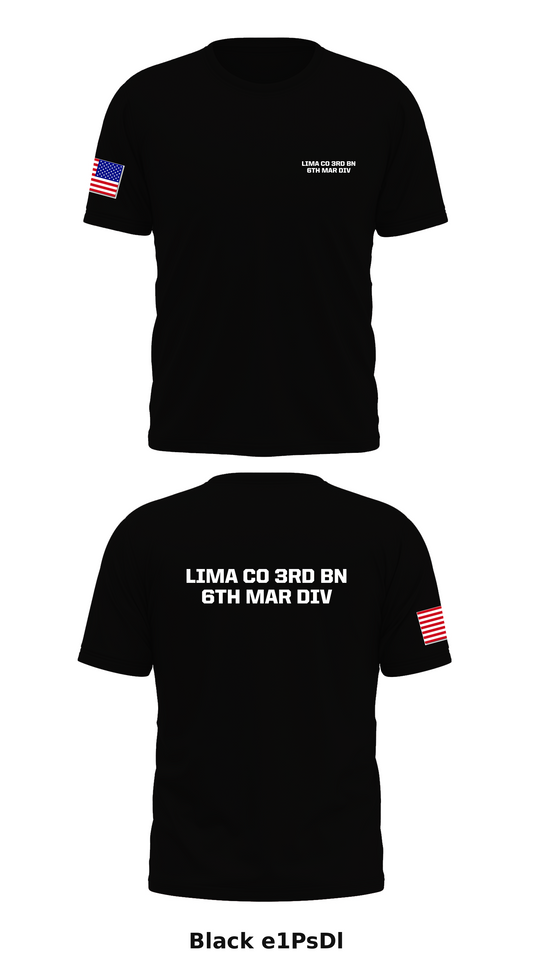 lima co 3rd BN 6th Mar div Store 1 Core Men's SS Performance Tee - e1PsDl
