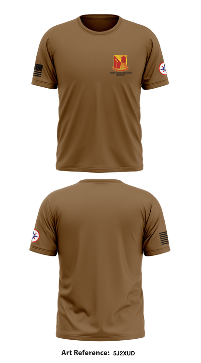 743rd Transportation Company Core Men's SS Performance Tee - 5j2XUd