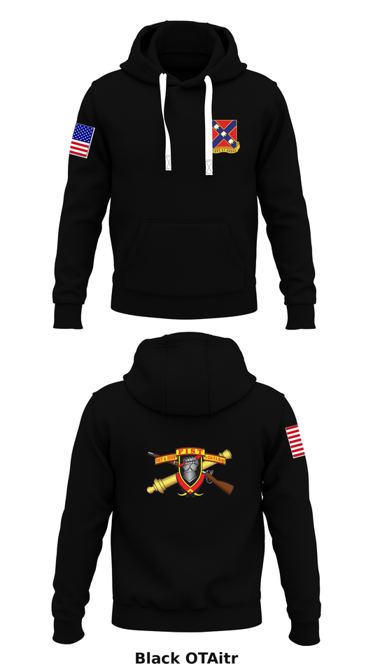 DET 4, HHB, 1-134th FAR Store 1  Core Men's Hooded Performance Sweatshirt - OTAitr