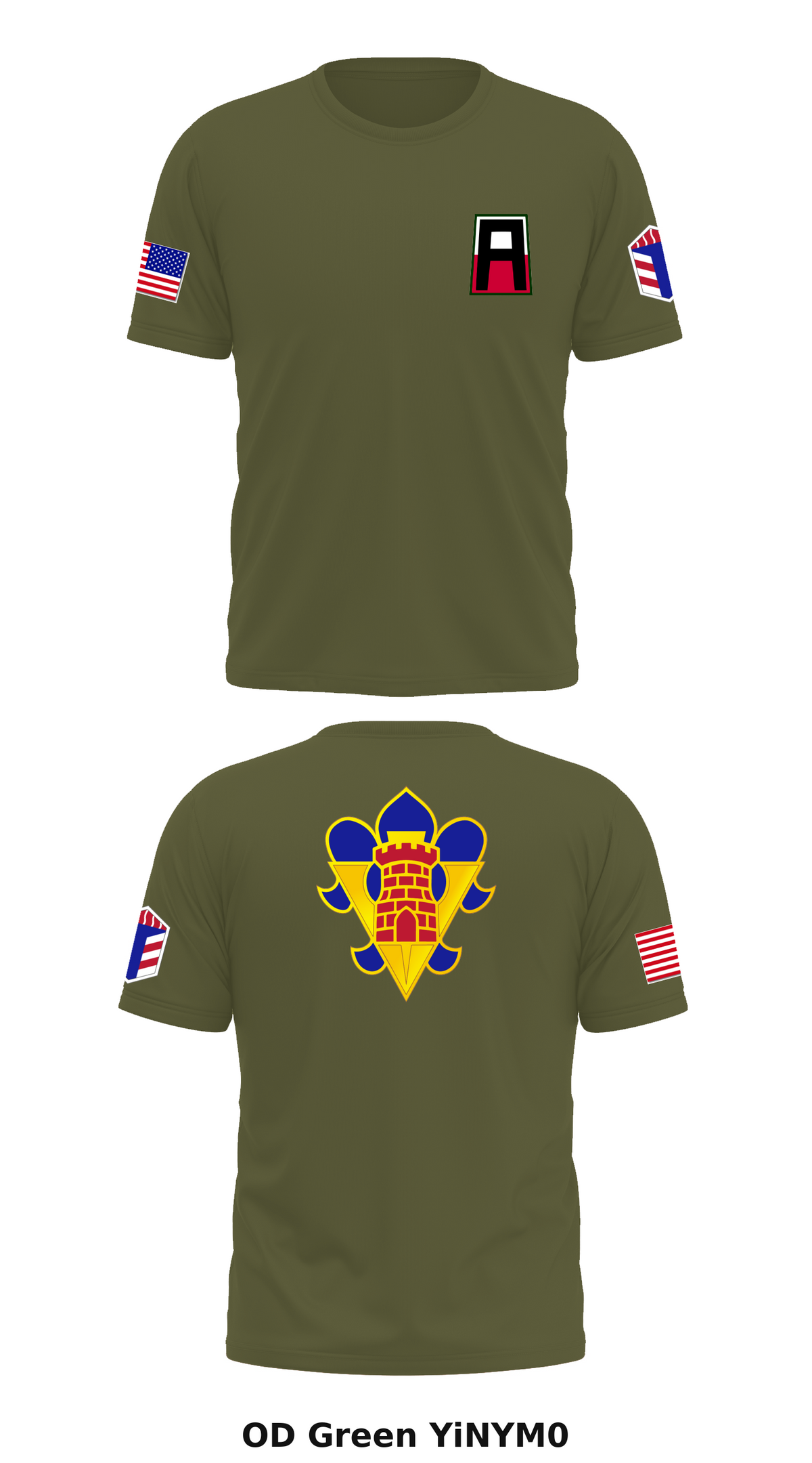 5th Armored Brigade  Store 1 Core Men's SS Performance Tee - YiNYM0
