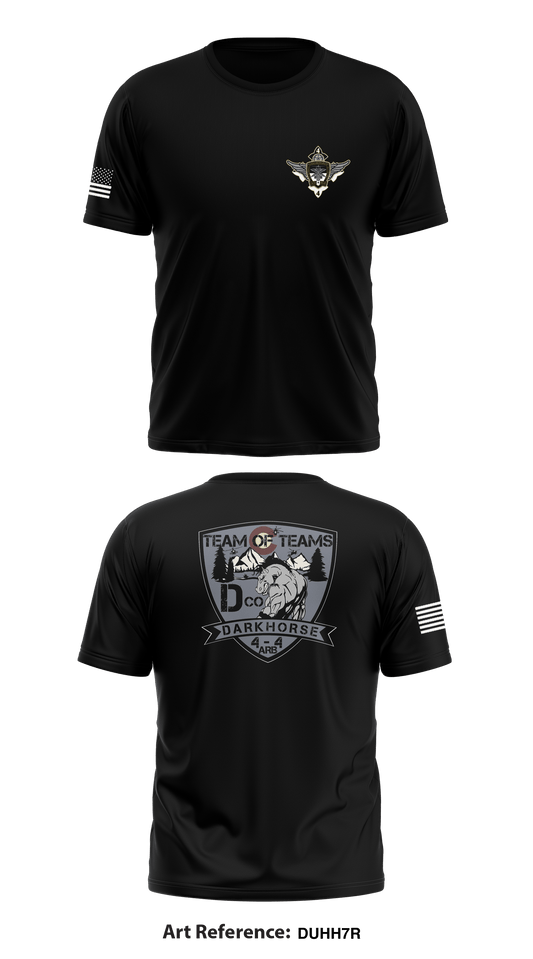 Delta Company 4-4ARB Store 1 Core Men's SS Performance Tee - DuhH7R