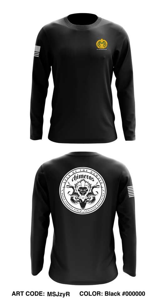 B Co, CTB Store 1 Core Men's LS Performance Tee - MSJzyR