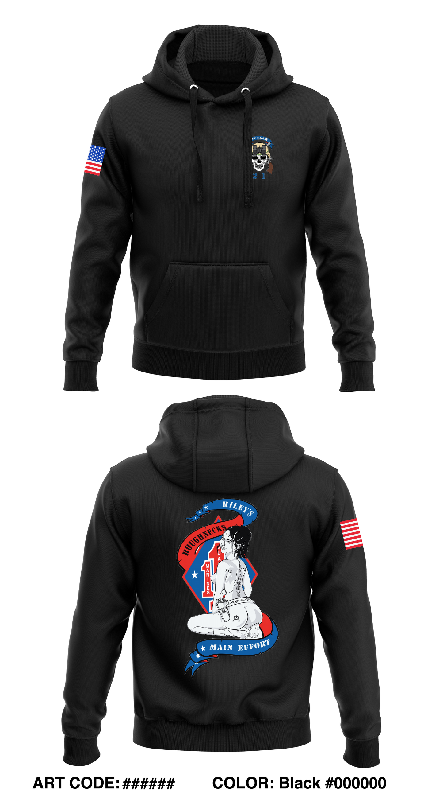 3rd Bn 1st Mar 2nd Plt 1st Sqd Store 1  Core Men's Hooded Performance Sweatshirt - qa8aTW