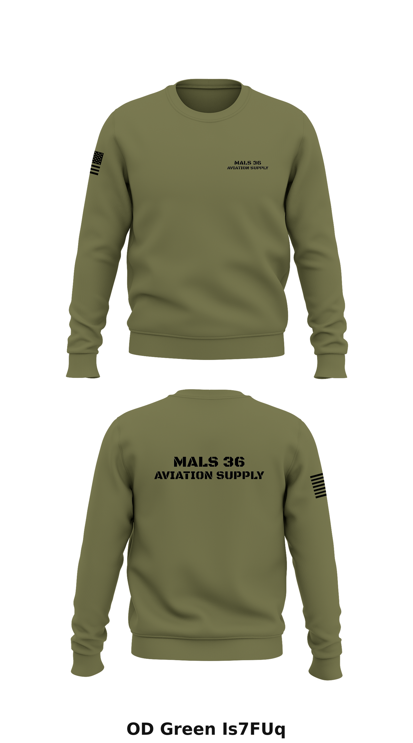 MALS 36 Aviation Supply Store 1 Core Men's Crewneck Performance Sweatshirt - Is7FUq