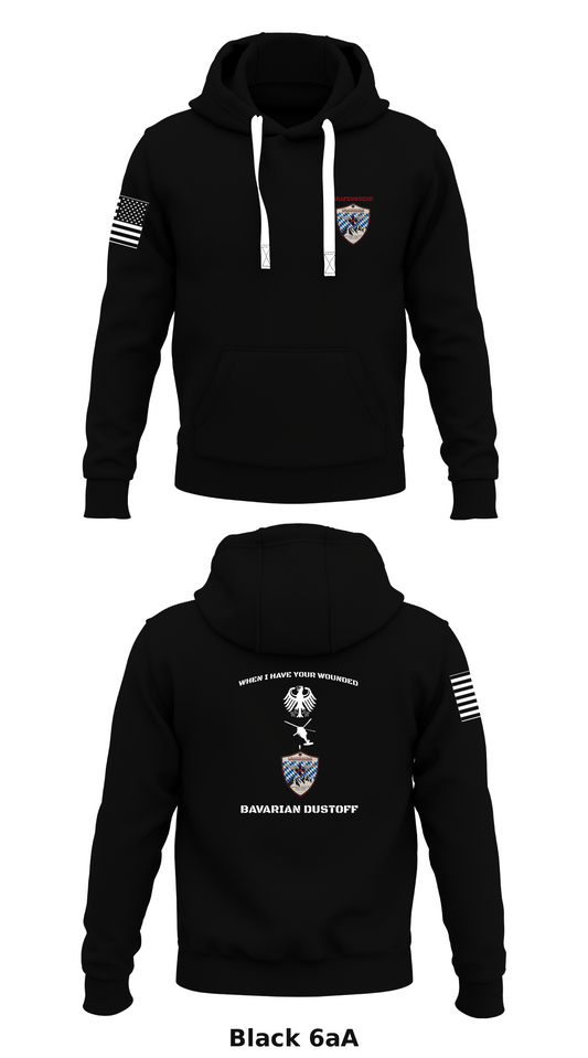 1-214th BAVARIAN DUSTOFF  Store 1  Core Men's Hooded Performance Sweatshirt - 6aA