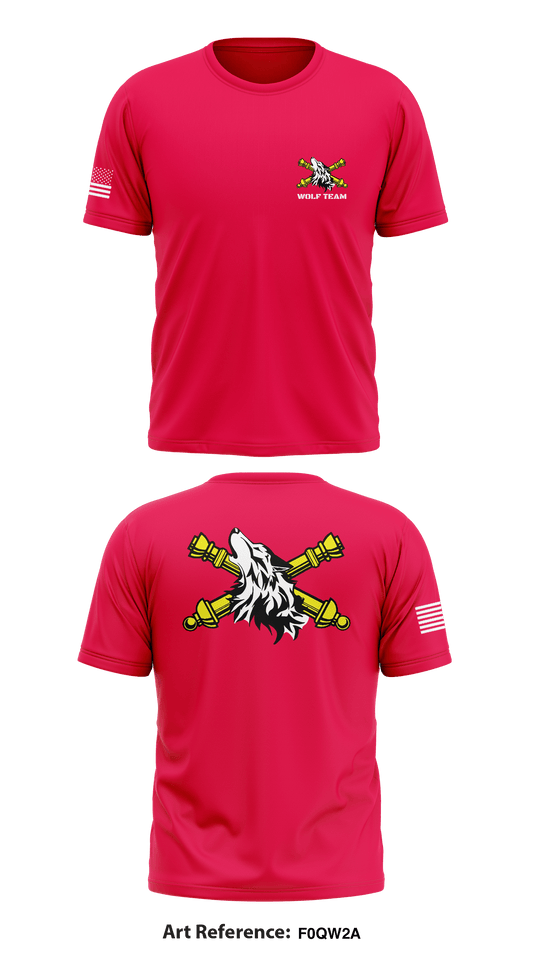 Wolf Team, OPS GRP, NTC Store 1 Core Men's SS Performance Tee - f0qw2a
